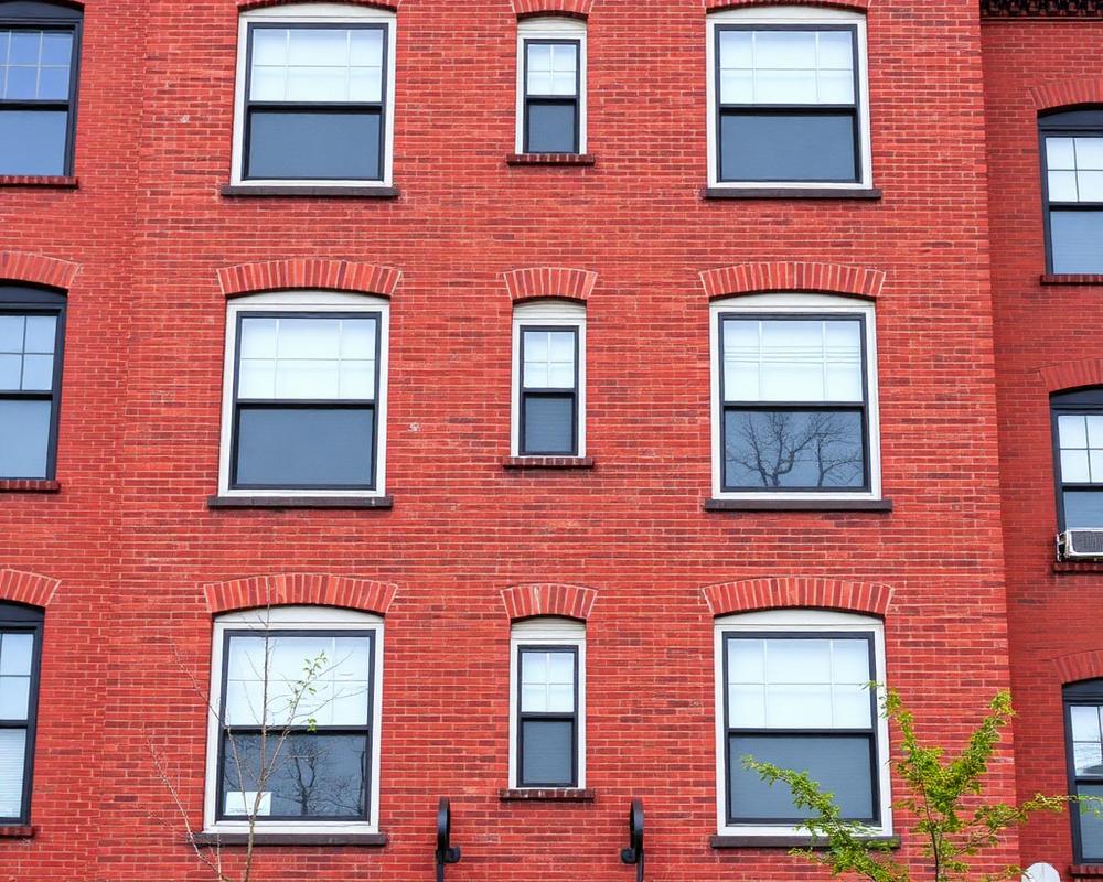 Two-family brick residence on Mt. Prospect Avenue in Newark, New Jersey